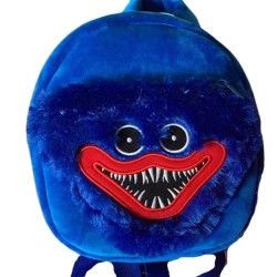 Backpack Λούτρινο Huggy Wuggy Blue 28*30CM (G740964)