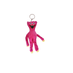 Huggy Wuggy βελούδινη κούκλα Ροζ 20cm Μπρελοκ