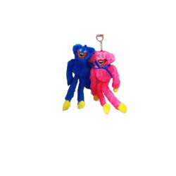 Σετ 2 Λούτρινα Huggy Wuggy Blue pink 23cm μπρελόκ