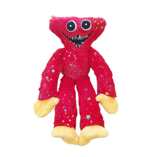 Huggy Wuggy βελούδινη κούκλα Κόκκινη Με Glitter 40cm Huggy Wuggy βελούδινη κούκλα Κόκκινη Με Glitter 40cm