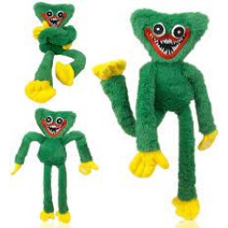 Huggy Wuggy βελούδινη κούκλα Πράσινη 40cm