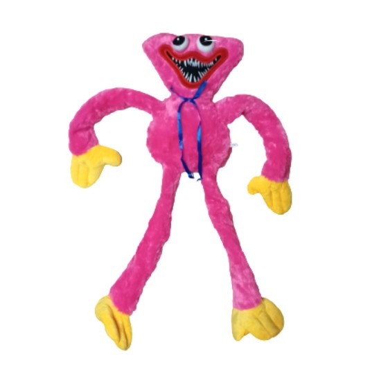 Huggy Wuggy βελούδινη κούκλα Ροζ 80cm