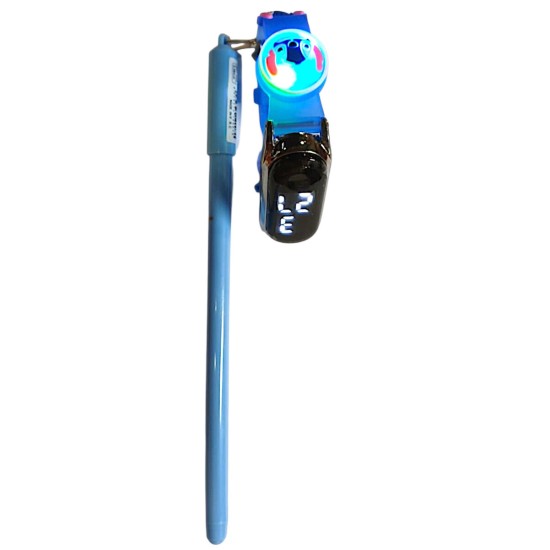 Στυλό 0.38mm με Ρολόι Stitch