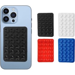 Βεντούζα Selfies Σιλικόνη Αυτοκόλλητη Βάση Ορθογώνιο Σχήμα – Μωβ