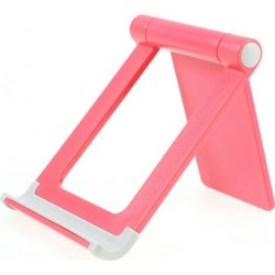 Universal Desktop Stand - Βάση για Smartphones και Tablet από 3" έως 11" -Pink