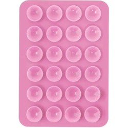 Βεντούζα Selfies Σιλικόνη Αυτοκόλλητη Βάση Ορθογώνιο Σχήμα – Ροζ