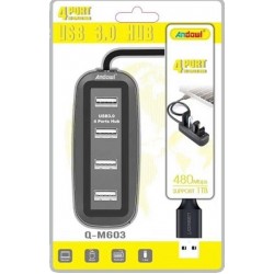 Andowl Q-M603 4-Port USB 3.0 Hub