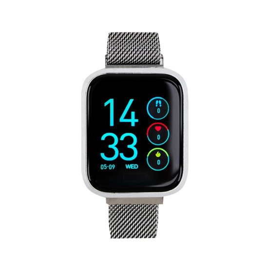 Andowl Smartwatch Fitness Tracker Λαστιχένιο λουράκι Q-A119 – Ασημί Andowl Smartwatch Fitness Tracker Λαστιχένιο λουράκι Q-A119 – Ασημί