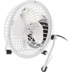 USB Επιτραπέζιο Ανεμιστηράκι 14" F650 SILVER