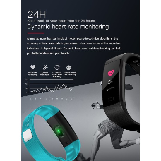 Smartband - Fitness Tracker - Y5 - 672380 Smartband - Fitness Tracker - Y5 - 672380