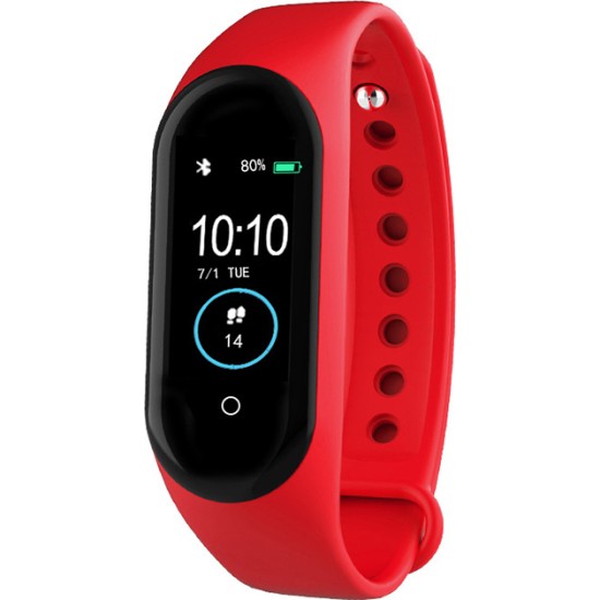 Smart Band Ρολόι με Bluetooth M4 κόκκινο oem Smart Band Ρολόι με Bluetooth M4 κόκκινο oem