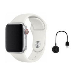 Smartwatch με Παλμογράφο και Απάντηση Κλήσεων-Μηνυμάτων Remax Watch 9 Pro Λευκό - Ασημί