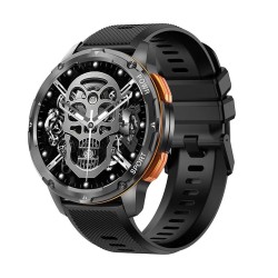 AK59 Smartwatch με Παλμογράφο (Μαύρο)