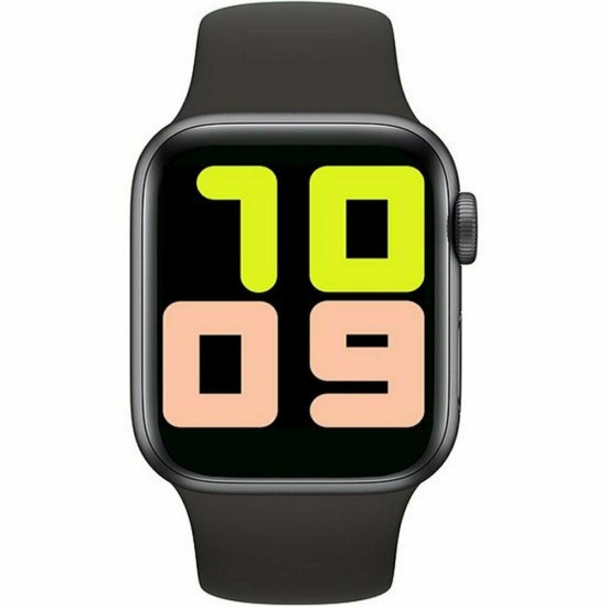 T500 MAX Smartwatch με Παλμογράφο (Black)