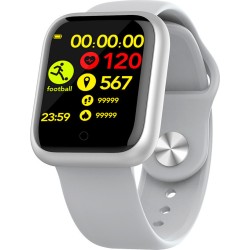 Ρολόι Smartwatch Mε Oθόνη Aφής ESDRAS SW29 Άσπρο