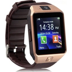 OEM Smartwatch DZ09-GR Ροζ Χρυσό