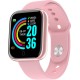 Y68 Smart Watch -Fitness Tracker Pink