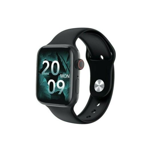 Esdras SW31 Smartwatch με Παλμογράφο (Μαύρο)