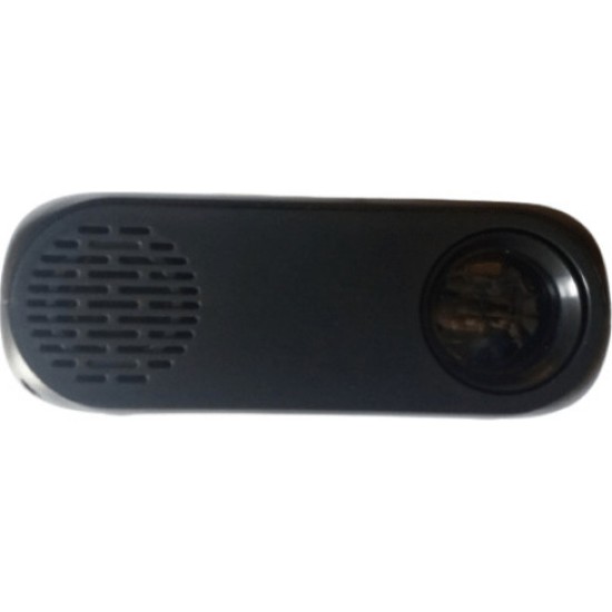 Mini Προβολέας LED HD 800Lumens USB HDMI Andowl QHD100 - Μαύρο