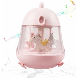 Παιδικό Φωτιστικό Καρουζέλ - Cute Chick Baby Light μπλε 