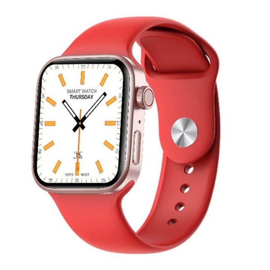 Smartwatch – Z36 44mm Smartwatch με Παλμογράφο (Κόκκινο)