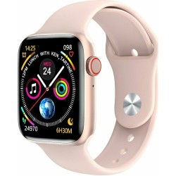 W26+ Smartwatch Rotate Button Body Temperature Health Heart Rate Blood - Ροζ