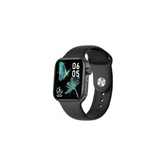 Smartwatch – Z36 44mm Smartwatch με Παλμογράφο (Μαύρο)