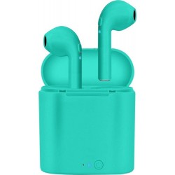 inpods 12 ασύρματα ακουστικά με θήκη φόρτισης Bluetooth 5.0 Touch & Voice Function Green 