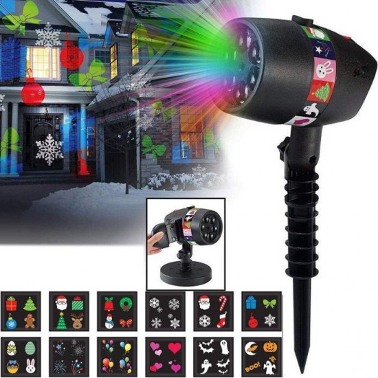 Star Slide Show LED Projector By Star Shower 12 slides Χριστουγεννιάτικος Αδιάβροχος Προβολέας Laser Εξωτερικού Χώρου (TYD12-UK) Star Slide Show LED Projector By Star Shower 12 slides Χριστουγεννιάτικος Αδιάβροχος Προβολέας Laser Εξωτερικού Χώρου (TYD12-UK)