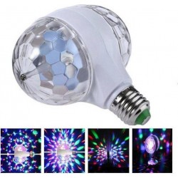 Πολύχρωμη Λάμπα Led Δωματίου για Ντουί (3W) RGB 270lm για Μοναδική Ατμόσφαιρα OEM - F8899
