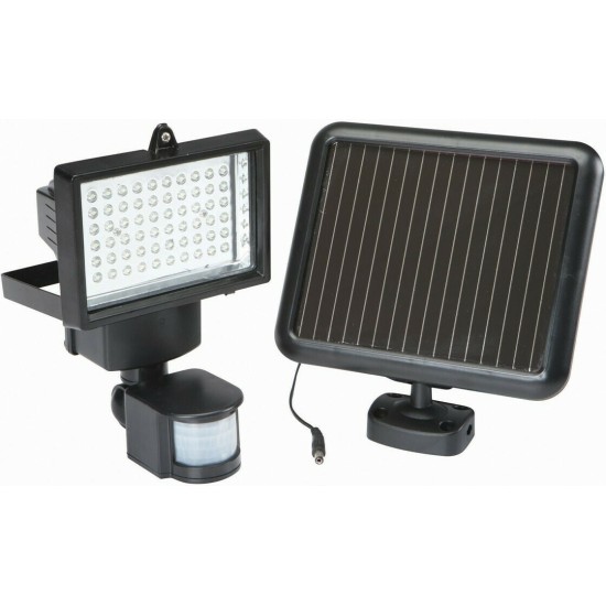 Ηλιακός Προβολέας 60LED με Ανιχνευτή Κίνησης SOLAR-DEJ09