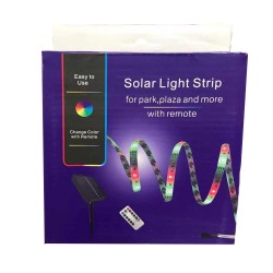 Ταινία LED με τηλεχειριστήριο Solar light strip 10W