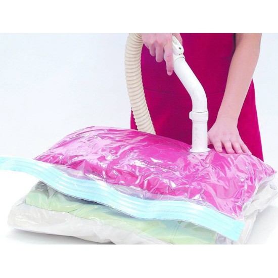 Σακούλες Αποθήκευσης Κενού Αέρος Ρούχων Παπλωμάτων 70cm x 110cm