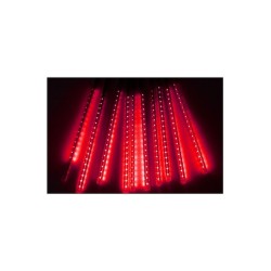 Χριστουγεννιάτικη επεκτεινόμενη LED βροχή μετεωριτών spiral 8 x 47cm κόκκινο