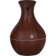 Συσκευή για Αρωματοθεραπεία Ultrasonic Aroma Light Wood 130ml - KJR-036 Dark Brown Συσκευή για Αρωματοθεραπεία Ultrasonic Aroma Light Wood 130ml - KJR-036 Dark Brown