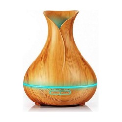 Υγραντήρας Υπερήχων & Αρωματοθεραπείας - Ultrasonic Diffuser Light wood Q-T58
