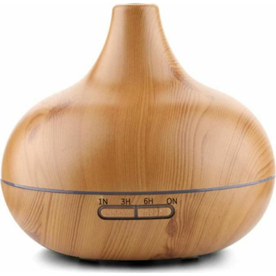 Υγραντήρας Υπερήχων + Συσκευή Αρωματοθεραπείας - Ultrasonic personal Humidifier - andowl q-t63 Ανοιχτόχρωμο Ξύλο