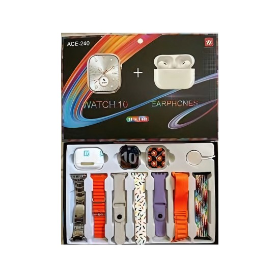 Smartwatch ACE-350 ULTRA 3 Smartwatch Set 10 σε 1