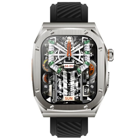 Smartwatch Z79 Max με Παλμογράφο (Μαύρο)