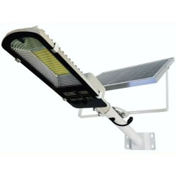 Rixme Ηλιακό Φωτιστικό Δρόμου 100W Ψυχρό Λευκό 6000K με Φωτοκύτταρο IP67 