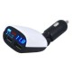 Dual USB Universal Car Charger 3.4A With LED Volt Tester