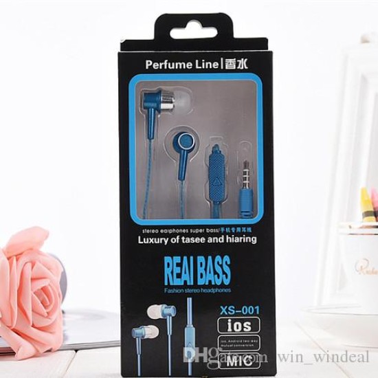 Ακουστικά γενικής χρήσης με αθλητικά ακουστικά MIC XS-001 Ενσωματωμένα ακουστικά μπάσου για το iPhone Samsung κινητό τηλέφωνο Mp3 Mp4