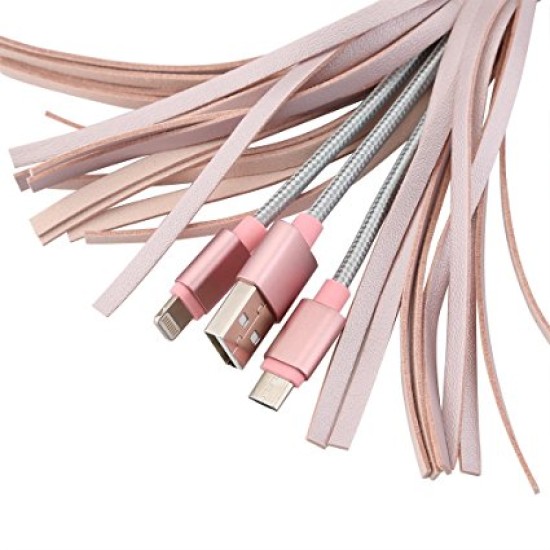 Καλώδιο φόρτισης αλυσίδας USB για το iPhone, Φορητό γρήγορο σύντομο καλώδιο αστραπής USB, Lightning to USB Καλώδιο καλωδίου φόρτισης για το iPhone iPad Tablet