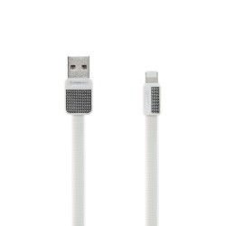 REMAX Metal RC-044a Καλώδια δεδομένων Πλατίνα για TYPE-C USB 1000 mm