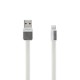 REMAX Metal RC-044a Καλώδια δεδομένων Πλατίνα για TYPE-C USB 1000 mm REMAX Metal RC-044a Καλώδια δεδομένων Πλατίνα για TYPE-C USB 1000 mm