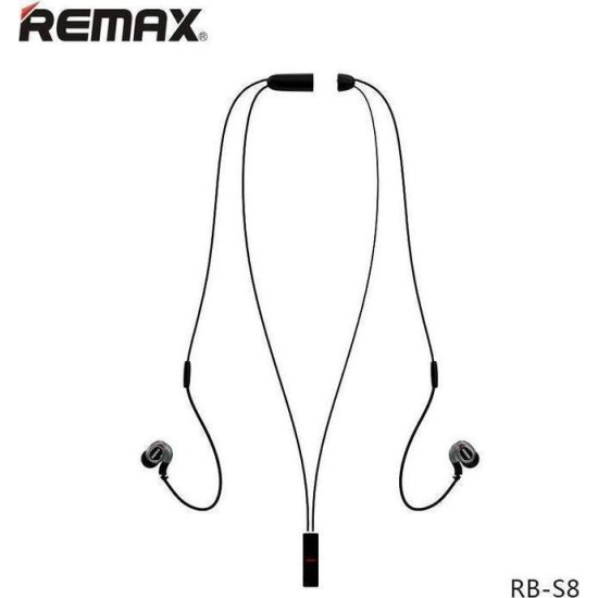 Ασύρματα ακουστικά Bluetooth κατάλληλα για άθληση - Remax RB-S8 Ασύρματα ακουστικά Bluetooth κατάλληλα για άθληση - Remax RB-S8
