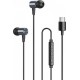 Handsfree Ακουστικά Awei TC-2 για Type-C (Μαύρο)
