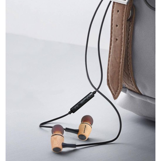 HandsFree Ακουστικά AWEI ES-80TY (Ασημί)