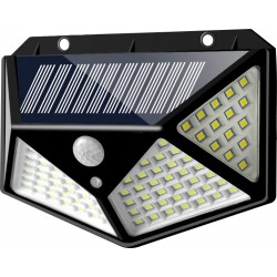 SH-100 Ηλιακό Επιτοίχιο Φωτιστικό LED με Ανιχνευτή Κίνησης