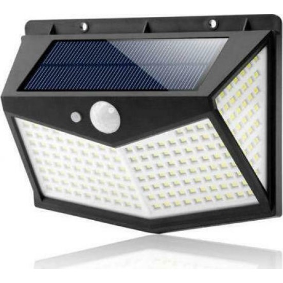 Ηλιακό Φωτιστικό με Ανιχνευτή Κίνησης 212 LED 30W FOYU FO-TA002